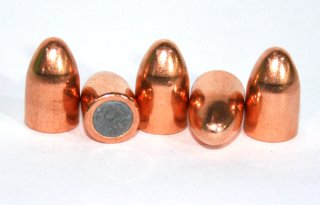 100 Stück S&B | Sellier&Bellot Geschosse #V319222 / 9mm Luger 9x21 - .355 - 124grs/8,0g FMJ Vollmant