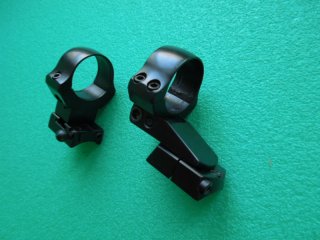 EAW Schwenk-Montage SET f. ZFR m. 25,4/26mm Tubus f. MAUSER K98 - KOMPLETT - BH 12+14mm NP € 499