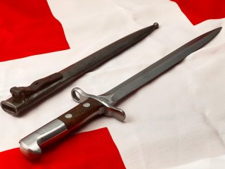 Schmidt Rubin Bajonett M1918 zu K11 K31
