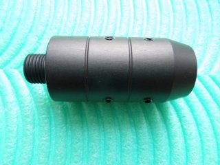 ADAPTER f. SCHALLDÄMPFER aus T7075 m. Gew. 1/2"- 20mm f. LAUFMÜNDUNG 21mm made in EU CNC Fertigung