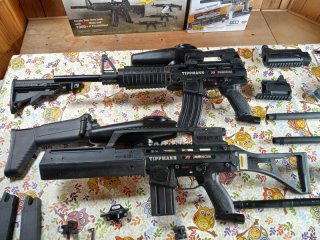 Tippman X7 Phenom 2 Stück Super Pack G36 UMP