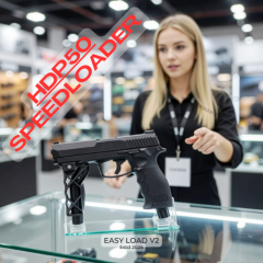 Speedloader HDP50 GEN 2 | +6 Schuss | PLUG & PLAY | + 6 Alu-BBs Geschenk PETG