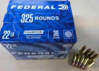Munition Federal 22lr HP copper HV