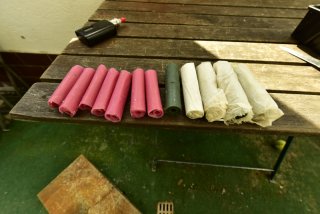 Fettstangen für Kalibrierpresse