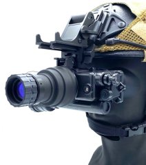 PVS-7 NL1 Nachtsichtgerät Goggles Gen 2+ (Photonis) + Helmhalterung für Jäger, Security oder Outdoor