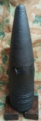 12,8cm Panzergranate (WK2,Bombe,Zünder,Spreng,Flak,Rakete,Panzer,Mine,Mp40,P 08,Konvolut,Bodenfund)