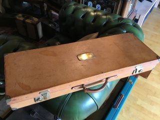 Flintenkoffer Waffenkoffer Gewehrkoffer Leder