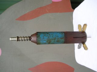 Panzerabwehrraketenkopf DEKO Einzelstück Bezeichnung unbekannt