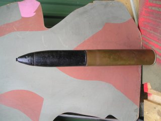 DEKO Munition 75mm Bezeichnung 75 DE C A TE 199L 17 C