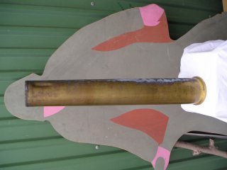 Panzerhülse Schiffsgeschütz 76X636 DM30 Baujahr unbekannt