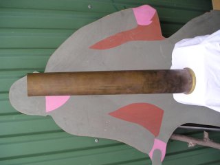 Panzerhülse Schiffsgeschütz 76X636 DM30 Baujahr unbekannt