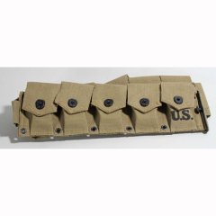 US Army Bandolier Koppel für Garand Clip *REPRO*