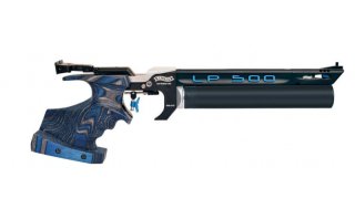PRESSLUFTPISTOLE WALTHER LP500 EXPERT "BLUE ANGEL" MIT 1 X ALU-KARTUSCHE