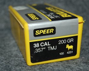 ***SPEER Geschosse 38 CAL 200GR .357" TMJ 100ST. #4231 ***