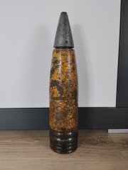 8,8cm Sprgr.Patr. L/4.5 (Kz) obus German HE projectile Flak 18/36/37 with Fuze AZ 23/28