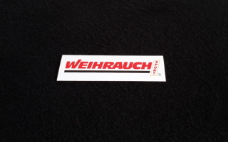 WEIHRAUCH - AUFKLEBER/STICKER - HW 37/88/6...