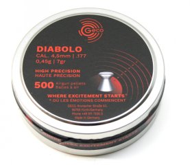 500 Stück GECO WC Luftgewehr Diabolos 4,5mm .177 500 Schuss Druckluft CO2 Airgun Flachkkopf #2137453