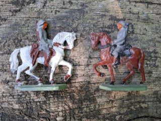 Zinnfiguren, Reiter, Wehrmacht, Weltkrieg