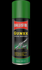 Ballistol GUNEX Waffenöl Spray 200ml #22200 | Waffentuning/pflege von –50 bis 100°C. Silikonfrei