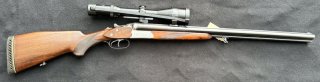Drilling Sauer 3000 - 7x65R - 16/70 - .22 Hornet ESTL - S&B 3-12x50 - top Zustand