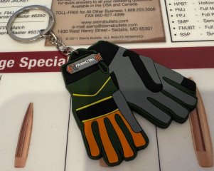 Francital Handschuh Schlüsselanhänger NEU – Range Bag