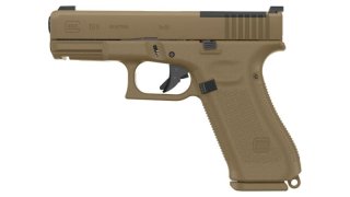 Glock Pistole G19X MOS Pistol Set 9 mm Luger 4" / 10,2 cm Coyote, Crossover