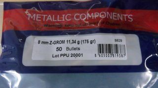 Geschosse PPU 8mmS / .323 Z-GROM bleifrei