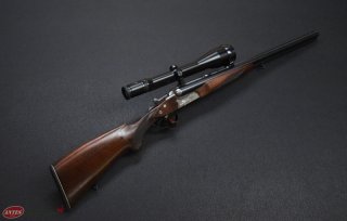 Fortuna Suhl Drilling Mod. 32 Luxus, Kal. 7x65R, 12/70, mit EL 22 WIN MAG und Zeiss Diavari ZM