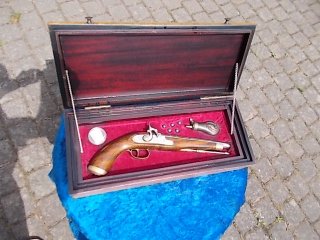 Achtung Sammler VL Perkussion Pistole Dikar Spain Cal. 45 no Teile 98