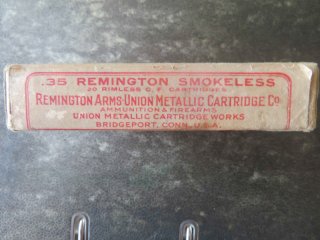 Antike Remington Patronenschachtel