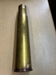 Messinghülse US 90 mm 1944