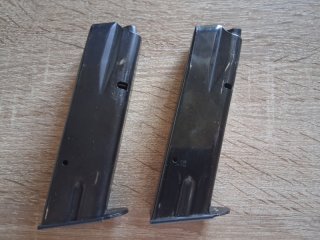 Mauser 90 DA Ersatzmagazine 15 Schuss 9x19