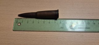 Dekopatrone 8x50 mm R Lebel (von 1933)