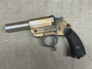 Sammlerwaffe Leuchtpistole Heer Signalpistole duv 42 Walther ModellKaliber 4