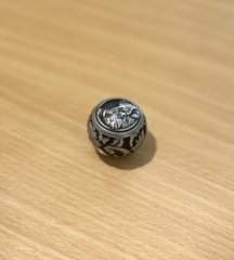 KAMMERGRIFFKUGEL mit stilisiertem Keilerkopf - Boule de levier Sanglier