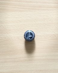 KAMMERGRIFFKUGEL mit stilisiertem Gamskopf- Boule de levier "Chamois"