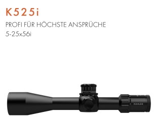 Kahles K525i Zielfernrohr CCW 5-25x56 Tremor 3 + Spuhr SP-4016 ISMS Montage