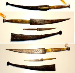 Messer mit Beimesser, Afrika