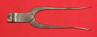 Aus Sammlung, alte Rundkugel - Zange ca. 15,2mm Militärisch ?