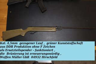 Haenel Suhler Luftgewehr Ersatzteilspender Modell 304