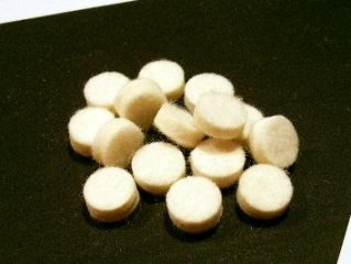 Verdämmungspfropfen Kaliber .36, 5mm stark (100 Stück) - VFG Qualität