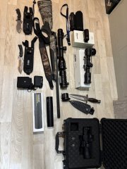 Blaser R8, Zeiss V8 2,8-20x59, ThermTec Hunt650, +++Blaser RD20,