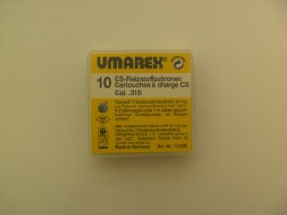 CS-Reizstoffpatronen Umarex PTS CS .315 (8x17)