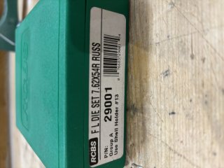RCBS 3-teiliger Matrizensatz 7,62x54R + Hülsenhalter