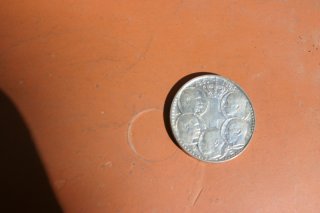 Silbermünze 30 Drachmen Griechische Könige v. 1963