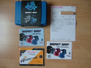 SMART-GRIP,Profil-universal-Pistolengriff Farbe Rot für Walther,Steyer,Hämmerli,Morini, Testro,Pardi