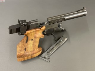 Halbautom. Pistole High Standard Mod. 106 Military Supermatic Citatation