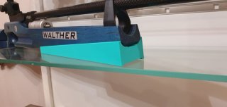 Zweipunktauflagekeil 60 mm für Walther Gewehre, Keil, Auflage