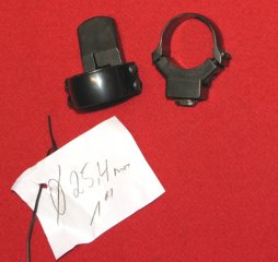 Zwei Montageteile für ZF / Zielfernrohr mit 25,4mm / 1" Rohrdurchmesser