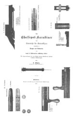 Nachdruck deutsche Dienstvorschrift Chassepot-Karabiner von 1874